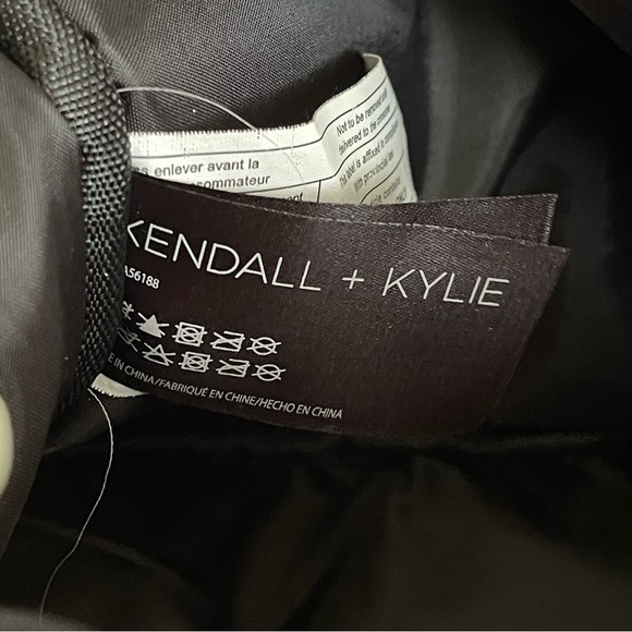 Kendall + Kylie Black Puffer Backpack - Picture 10 of 16